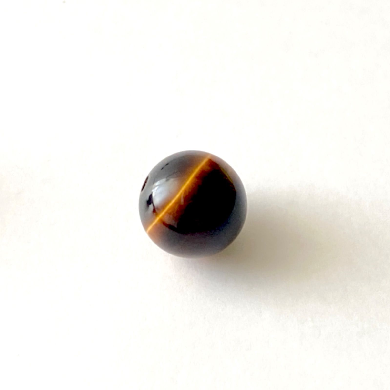 天然石☆タイガーアイ 8mm《5粒 》Tiger's eye 虎目石 虎眼石 シャトヤンシー キャッツアイ効果 ☆仕事運 金運 集中力 洞察力 決断力  知識力 成功 勇気☆パワーストーン ハンドメイド用 丸玉ビーズ 粒売りバラ売り クリアランスセール 匿名発送 - メルカリ