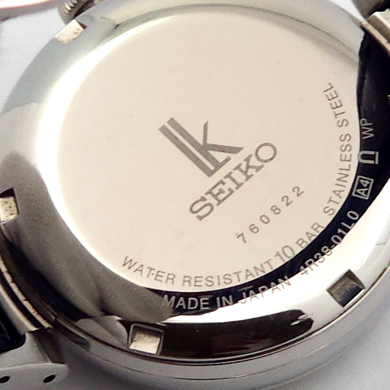 【美品】SEIKO　セイコー　ルキア　4R38　ホワイト　シルバー　自動巻き SEIKO セイコー ルキア 4R38-01L0 自動巻 動作品 オープンハート