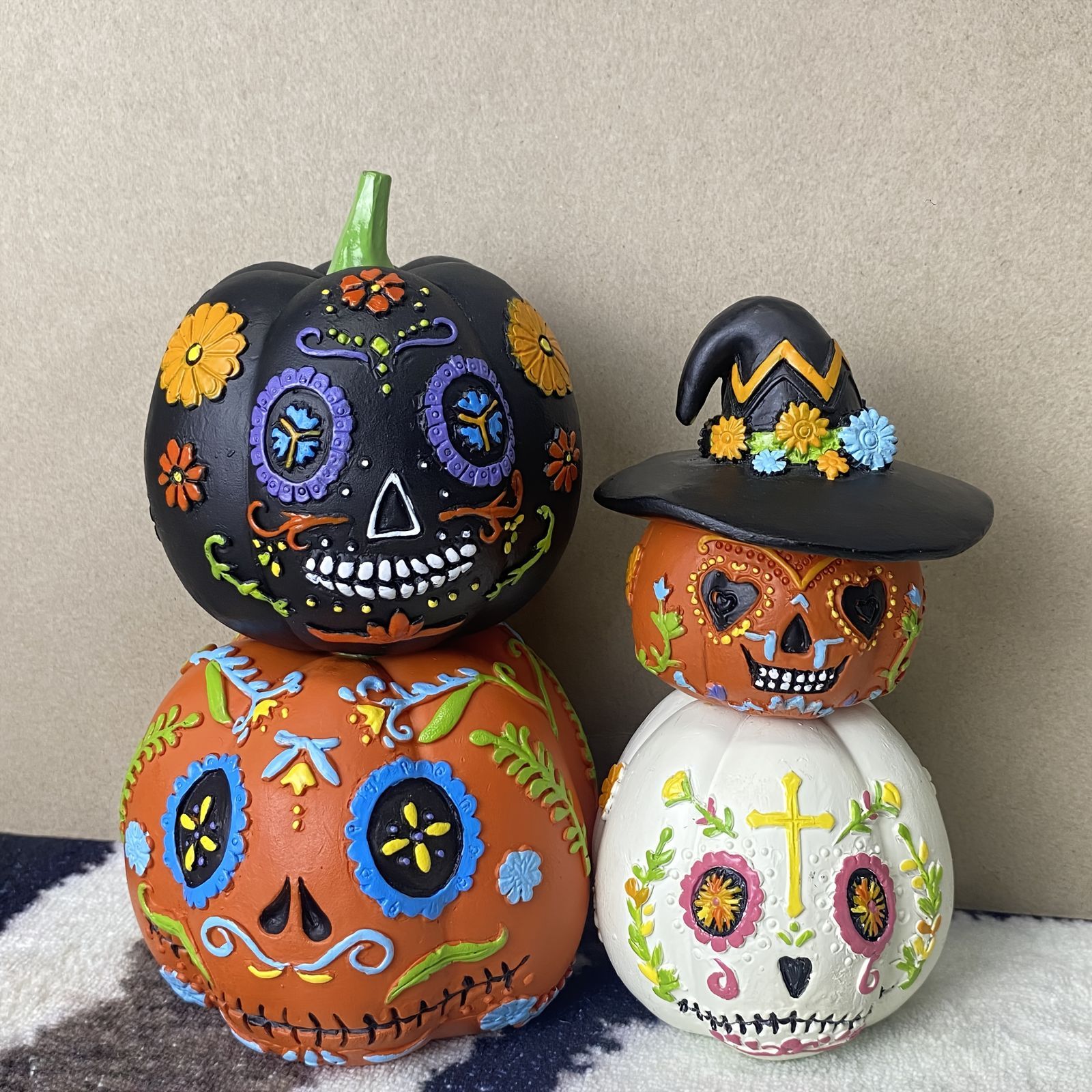 ハロイン カボチャお化け ブリキ オブジェ