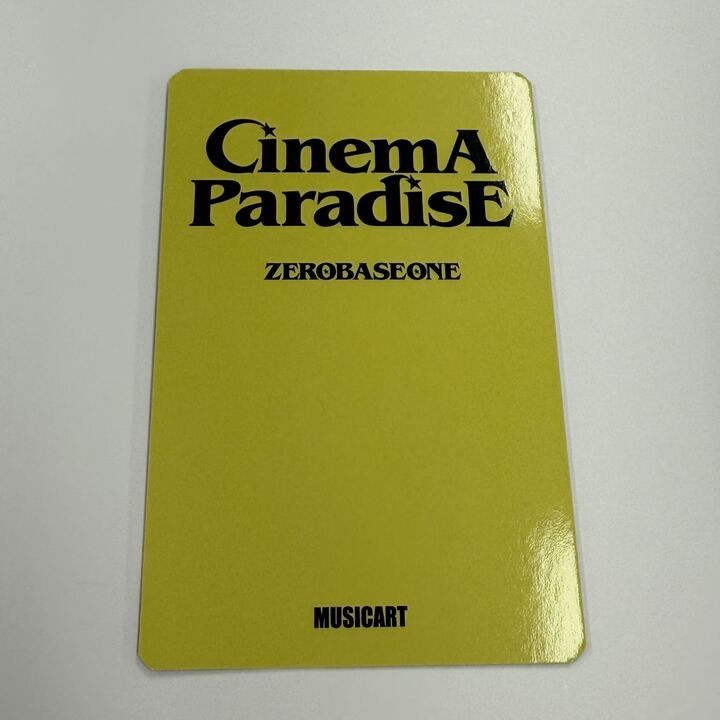 ZEROBASEONE キムジウン トレカ CINEMA PARADISE DIGIPACK ver