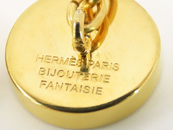 HERMES エルメス コロゾ　ホース カフス ゴールド メタル シェル HERMES エルメス コロゾ ホース カフス ゴールド メタル シェル HERMES
