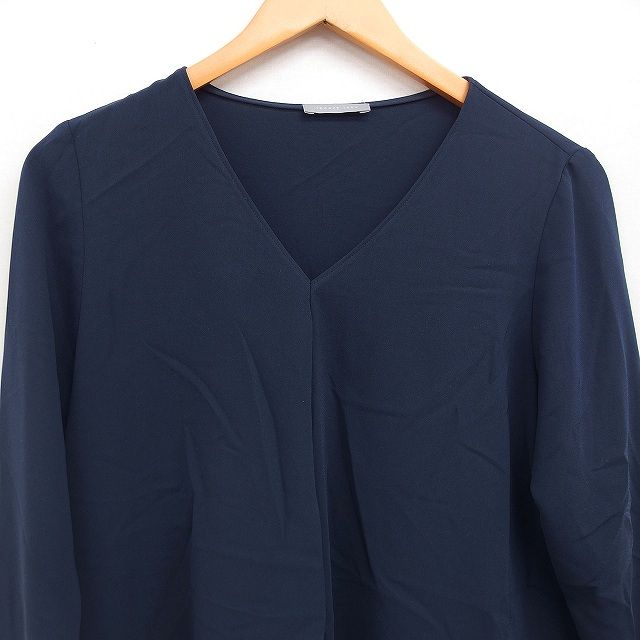 theory luxe セオリーリュクス　Ｖネックブラウス　長袖　プルオーバー セオリーリュクス theory luxe Vネック ブラウス 長袖 無地