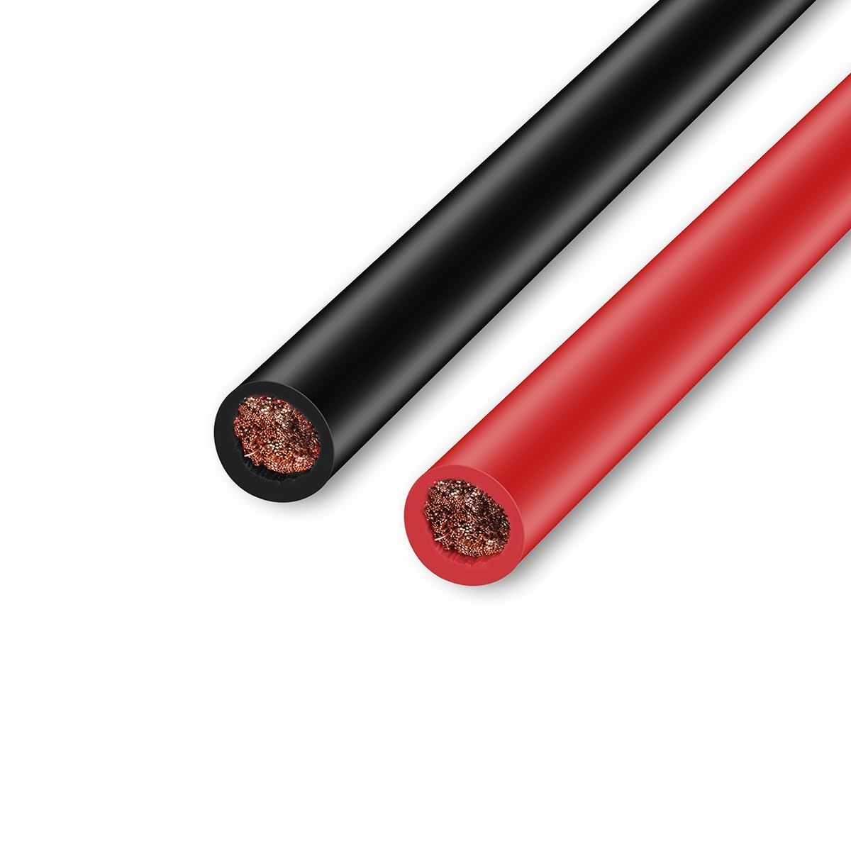 数量限定】バッテリー端子コネクタ付き6 AWGゲージ電源