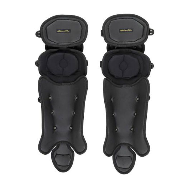 人気ブランドも送料無料！ ミズノ MIZUNO ミズノプロ 軟式用 レガーズ 野球 野球 捕手用防具 軟式用 レガース 1DJLR160 09ブラック×シルバー