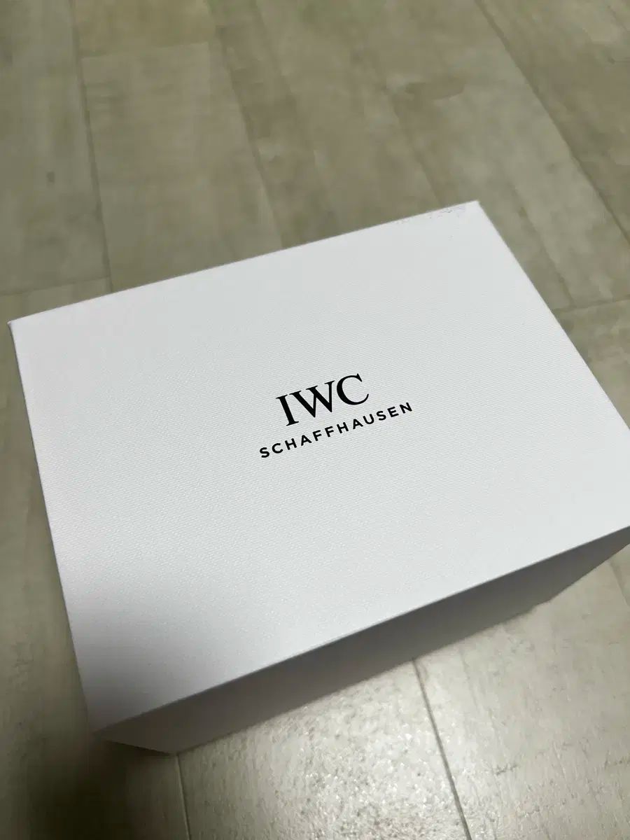 IWC ケース 箱