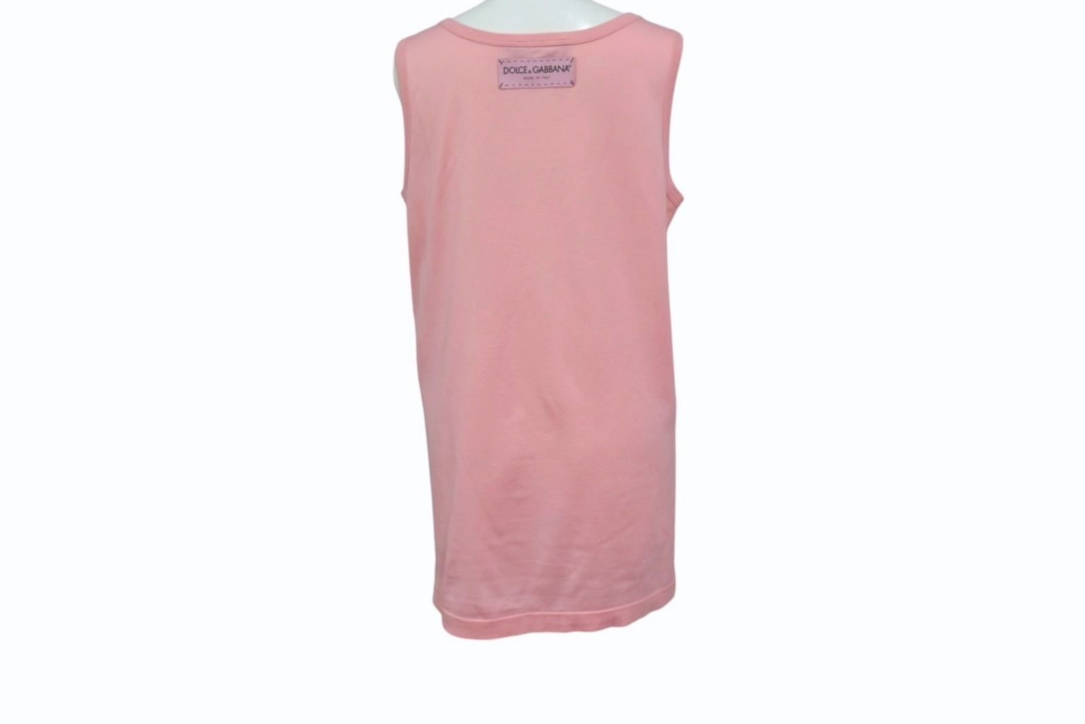 極美品 DOLCE&GABBANA ドルチェアンドガッバーナ タンクトップ F8H47T