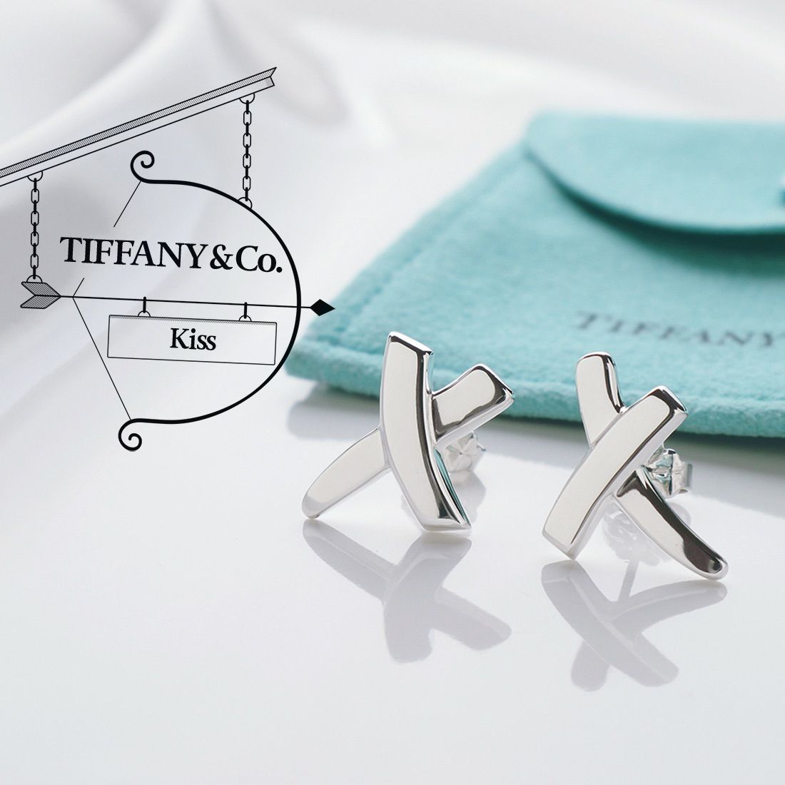 Tiffany ティファニー　キス　シルバー　ピアス　Ag925 両耳 楽天市場】ティファニー キス パロマ ピカソ ピアス シルバー