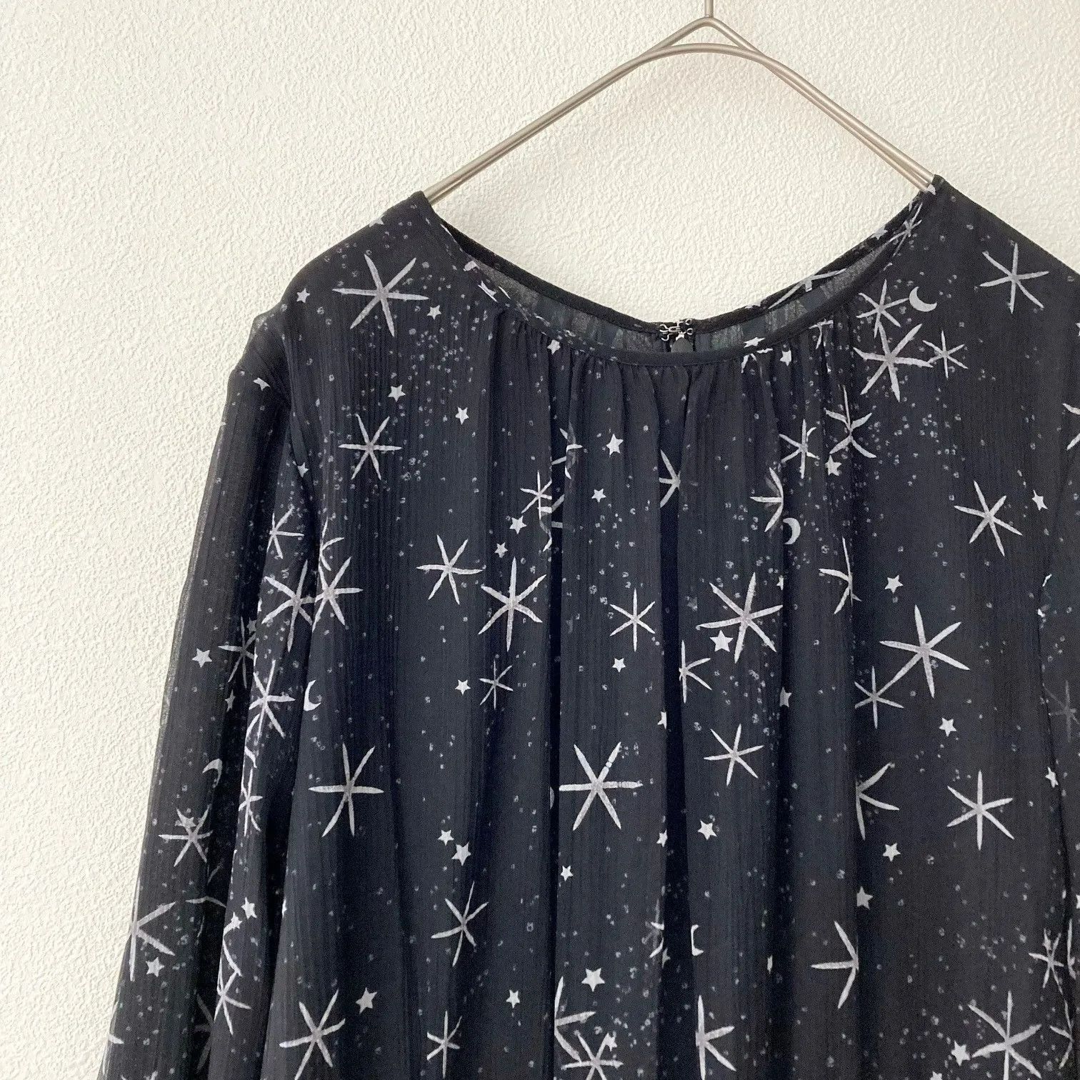 ヴィヴィ様専用】DAMA collection シルク楊柳星柄プリント