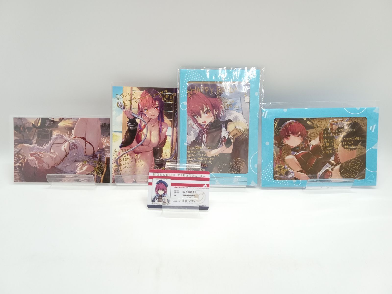 ホロライブ 宝鐘マリン ポストカードセット 3-7FF0267-312
