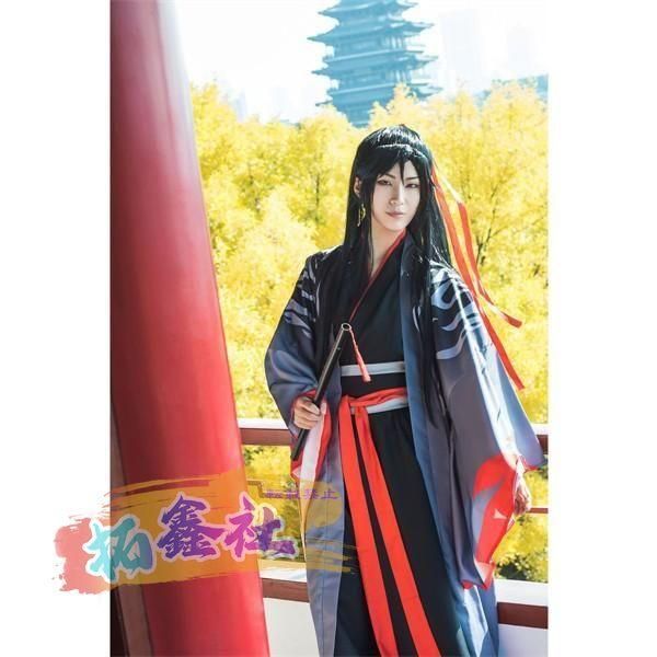 魔道祖師 夷陵老祖 コスプレ ウィッグ付き 猫屋小舗 魔道祖師 公式 コスプレ 魏無羨 夷陵老祖 Ver ウィッグ
