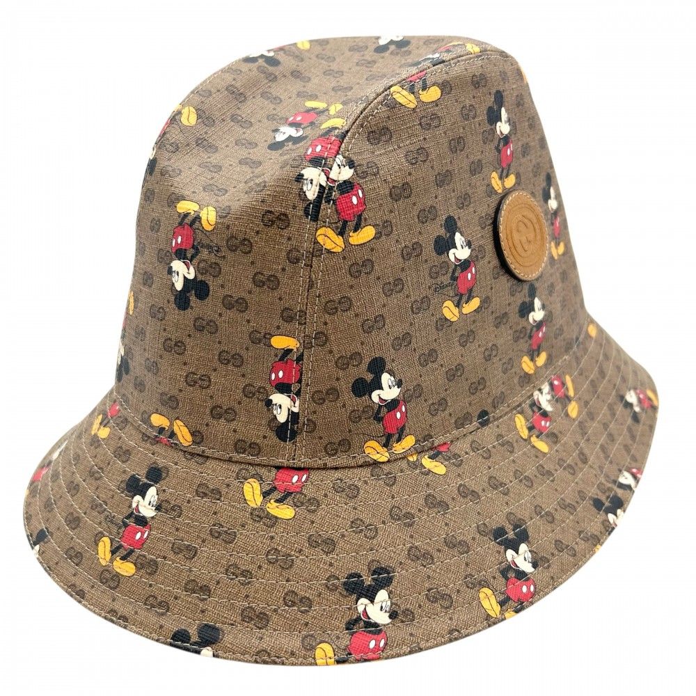 GUCCI バケットハット　ディズニーコラボ　限定品 在庫一掃】 グッチ 帽子 ユニセックス ディズニーコラボ GG