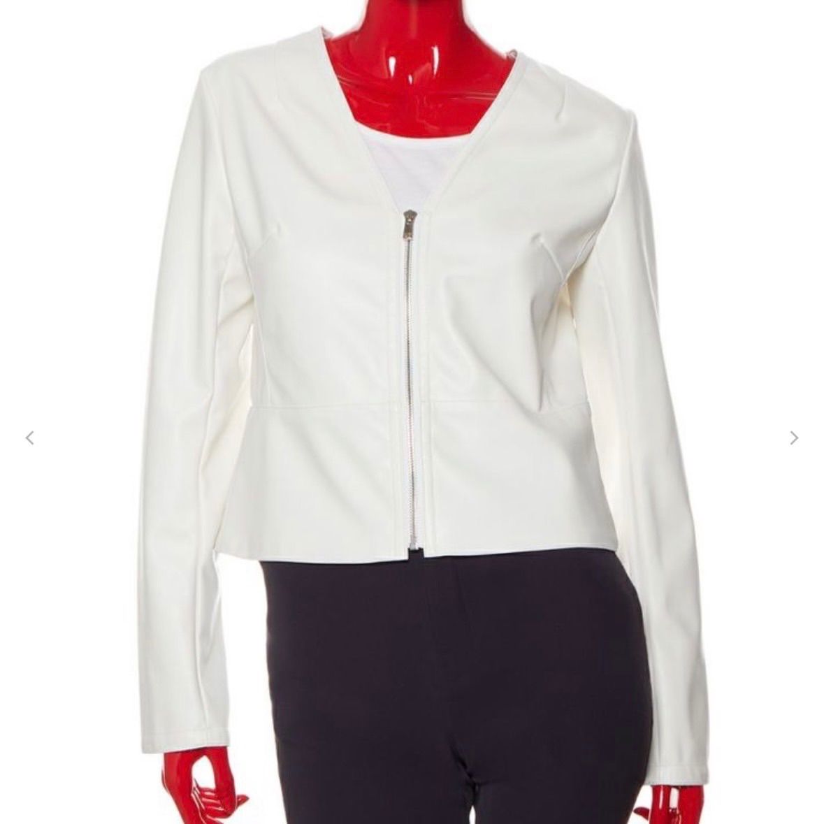 2025年 sov. DOUBLE STANDARD CLOTHING ソブダブルスタンダードクロージング フェイクレザージャケット