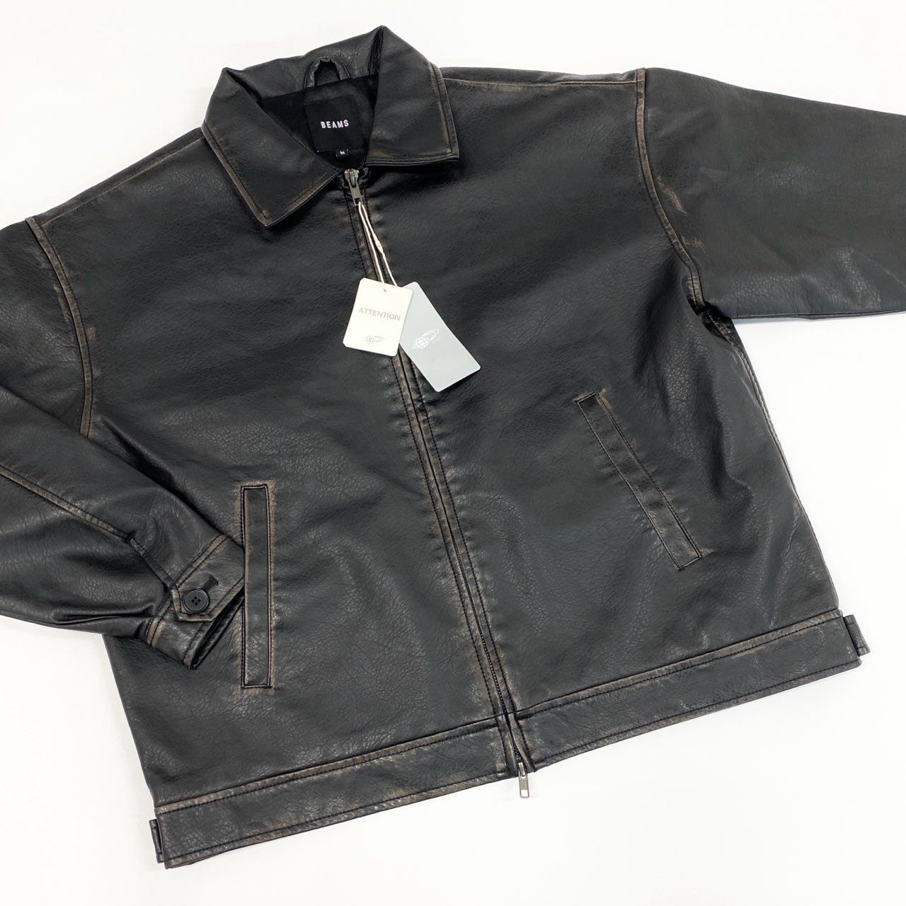 51f3 【新品タグ付き】 BEAMS ビームス 2024AW ユーズド加工