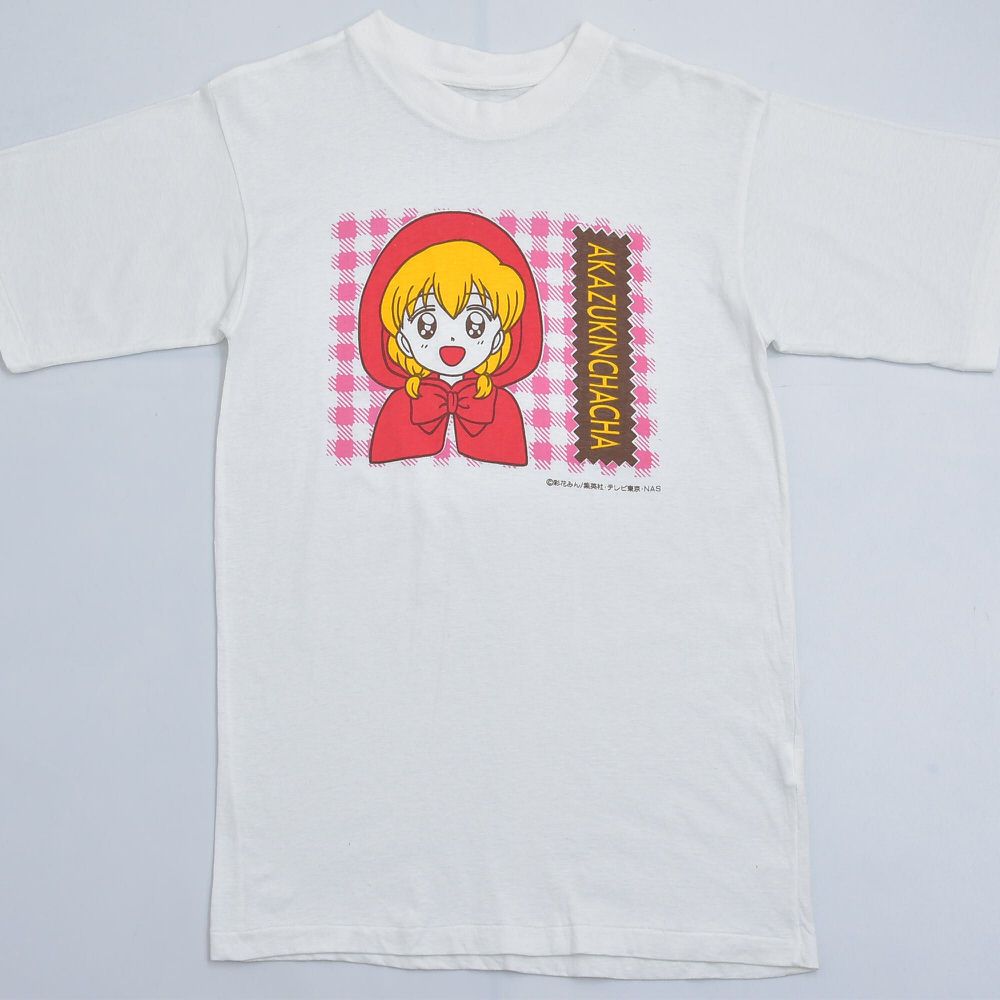 90s 赤ずきんチャチャ プリント Tシャツ 少女漫画 りぼん 集英社 彩花