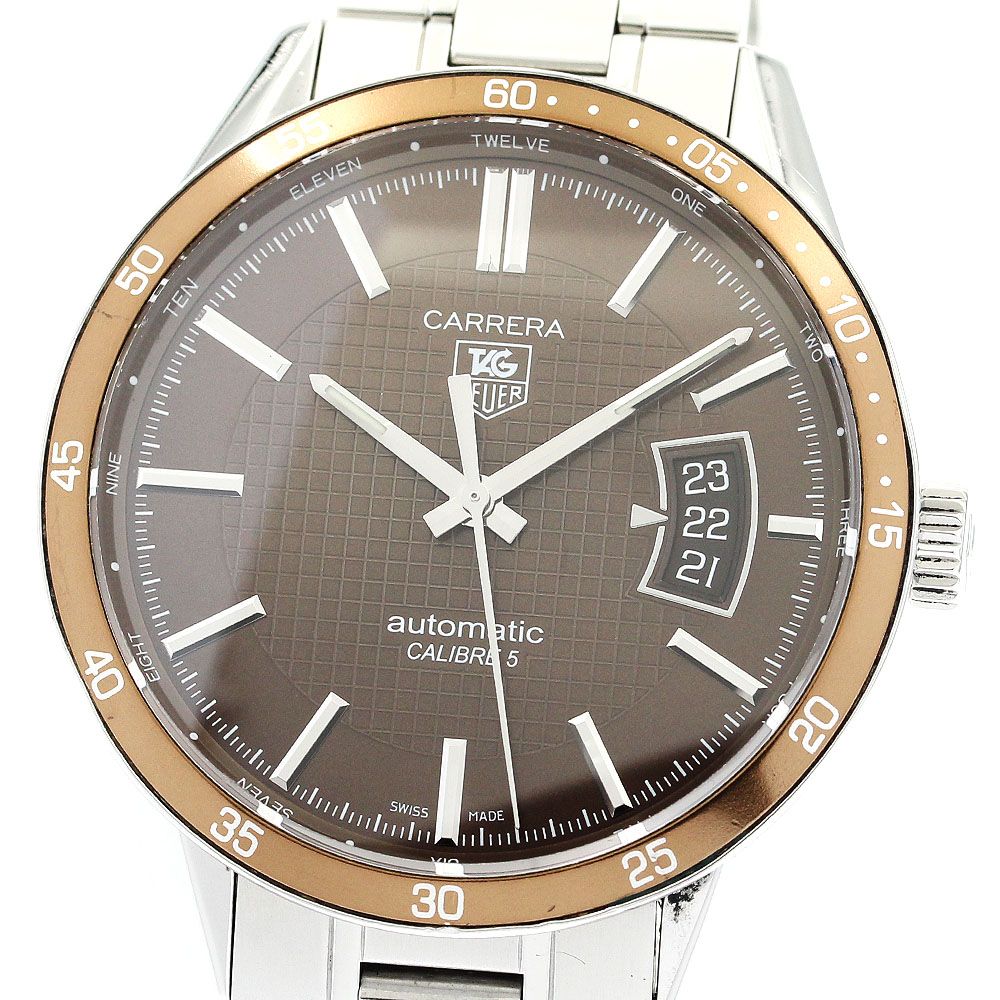 タグホイヤー TAG HEUER WV211N-0 カレラ キャリバー5 自動巻き メンズ  