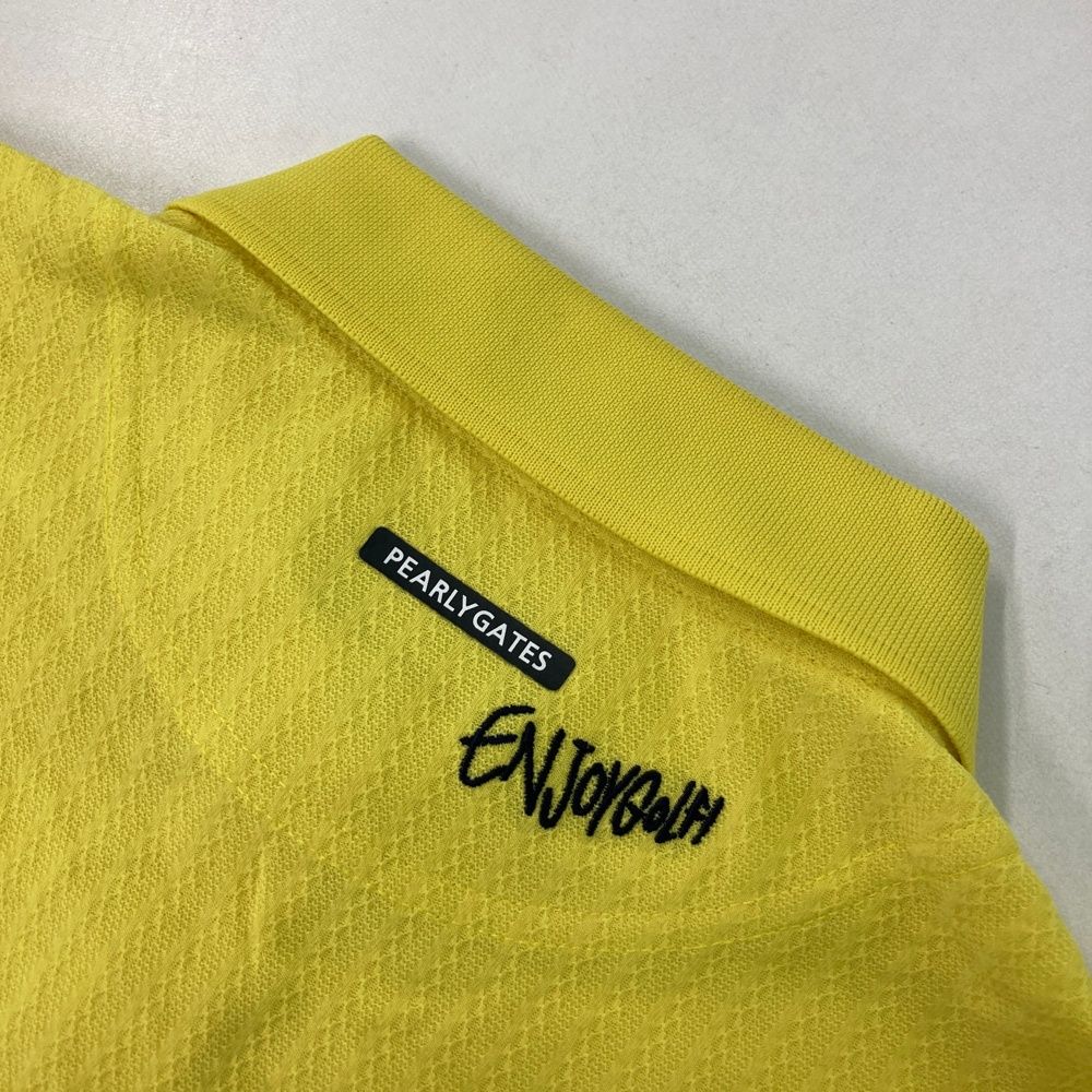 サイズ 0 PEARLY GATES パーリーゲイツ モデル 半袖ポロシャツ ニコちゃん イエロー系 240101524278 ゴルフウェア レディース ストスト WHITEMONARCHHOTEL_COM