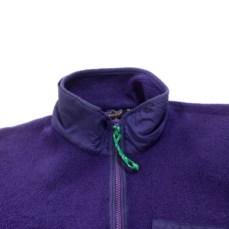 90s patagonia フルジップ フリースジャケット メンズ 表記Mサイズ KANDAIZUMI_COM