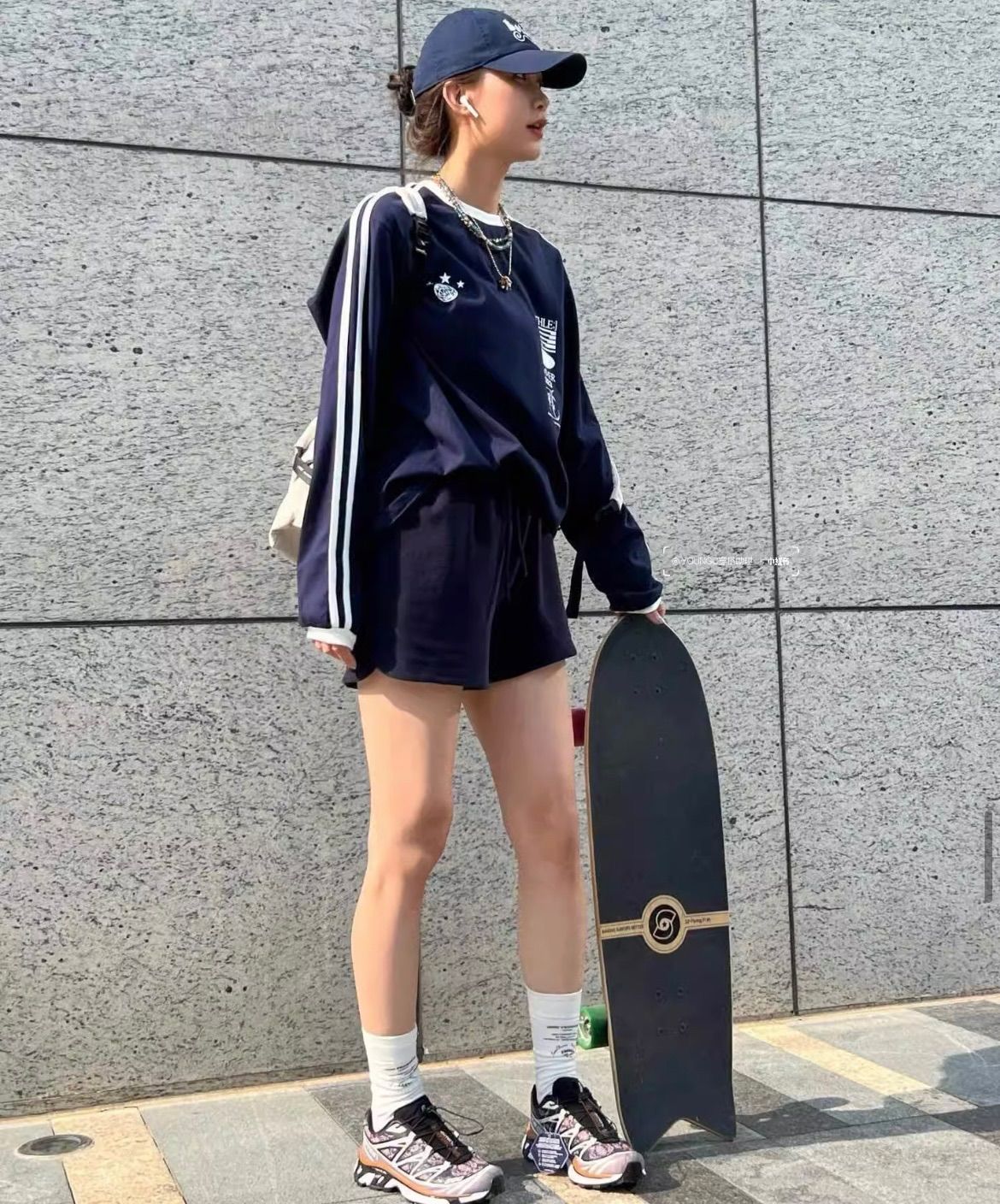 [AEAE]◆韓国大人気◆ Athlete Stripe L/S 3色 ◆追跡可◆ aeae 】ITZY yeji 着用 :) ATHLETE STRIPE L/S エーイーエーイー