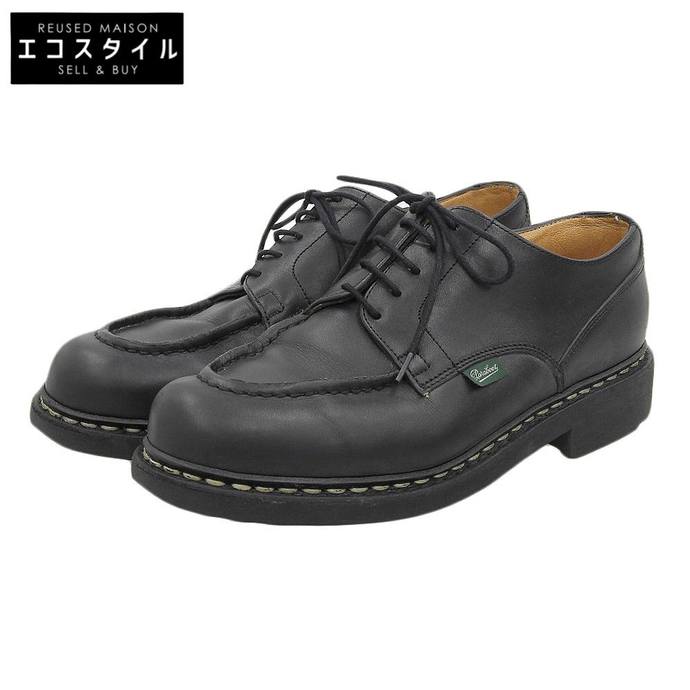Paraboot パラブーツ Paraboot パラブーツ CHAMBORD シャンボード Uチップ レースアップ シューズ メンズ ブラック 7 710709 7