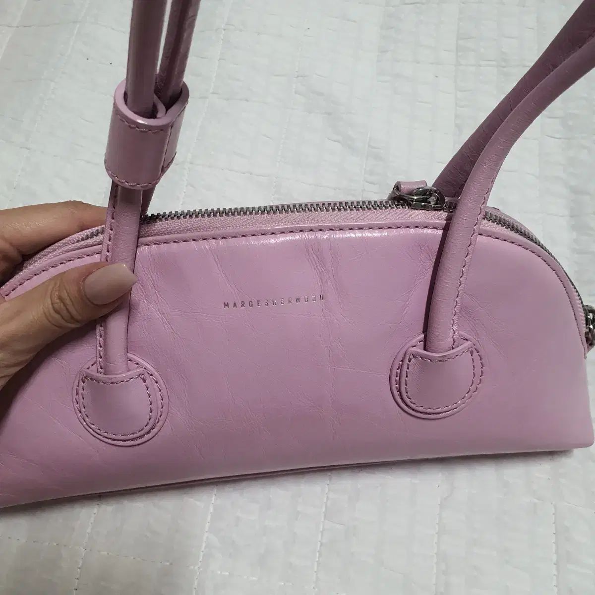 MARGESHERWOOD BESSETTE ショルダー バッグ ピンク 中古品