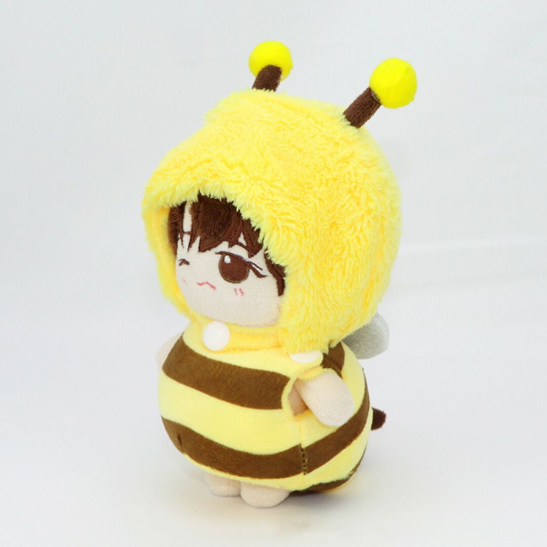 12cm ぬいぐるみ　着せ替え　黄色 ぬい服 ハチ 着ぐるみ 10cm 15cm 20cm ぬいぐるみ コスチューム