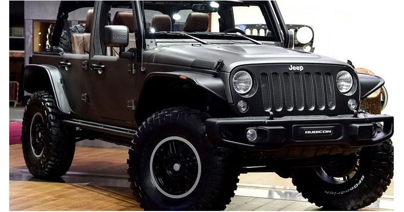 JEEP JK ラングラー 4ドア アンリミテッド フラット フェンダー 1台分 