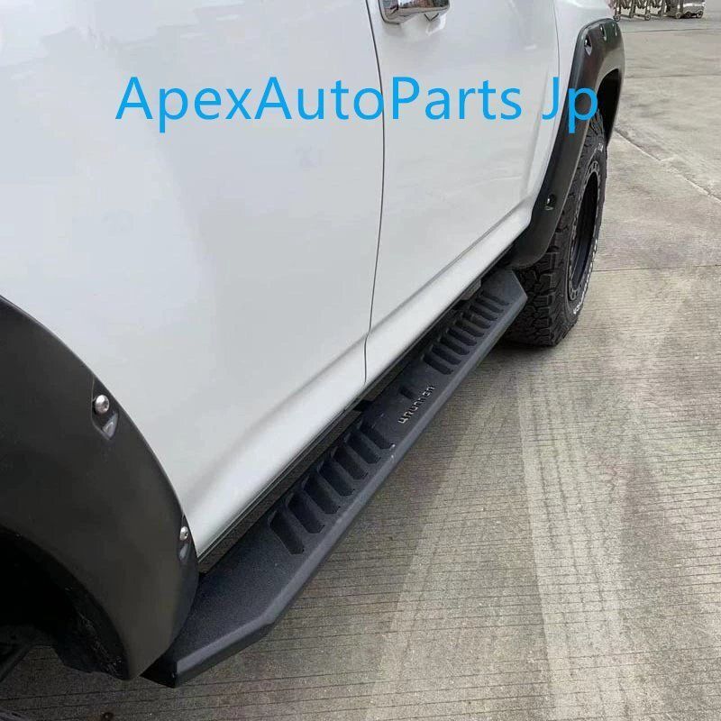 16-22年式 トヨタ 4RUNNER用 マンガン鋼製サイドステップ 昇降アシストサイドバー 4RUNNER サイドプロテクションガード