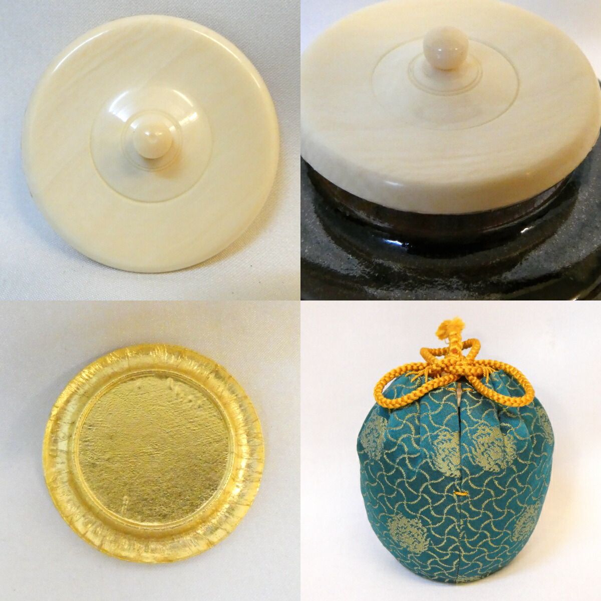 唐物・大名物写】松本鐵山作 大名物写 初花肩衝茶入 細丸竜鳥襷