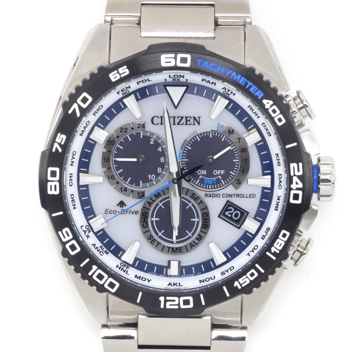 $$ CITIZEN シチズン エコドライブ 腕時計 E660-R013700
