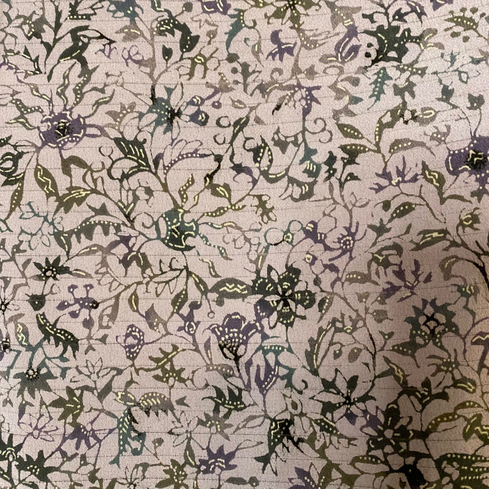 夏着物 2way アシンメトリー ガウン 羽織り ドレス ワンピース ハンドメイド 和洋折衷 洗える 化繊 リメイク 帯サッシュベルト レトロ 古着 薄藤グレーのボタニカル 薄藤グレーのボタニカル KD-73 NEXPOTALLINN_EU