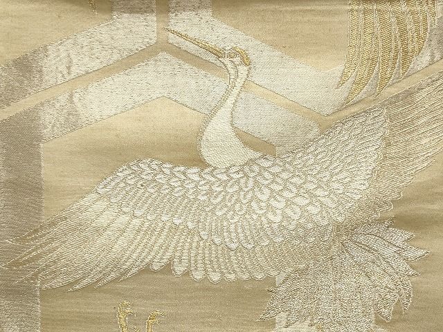 平和屋本店□袋帯 西陣 まとめて100点 鳳凰 鶴 風景 更紗 花柄