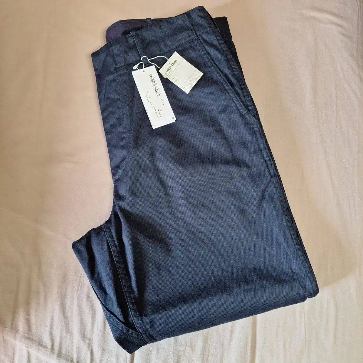 靴 ナナミカ ワイド チノ ネイビー 32サイズ