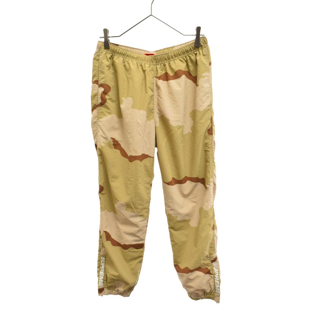 SUPREME (シュプリーム) 18SS Warm Up Pant ナイロン 迷彩 ロング