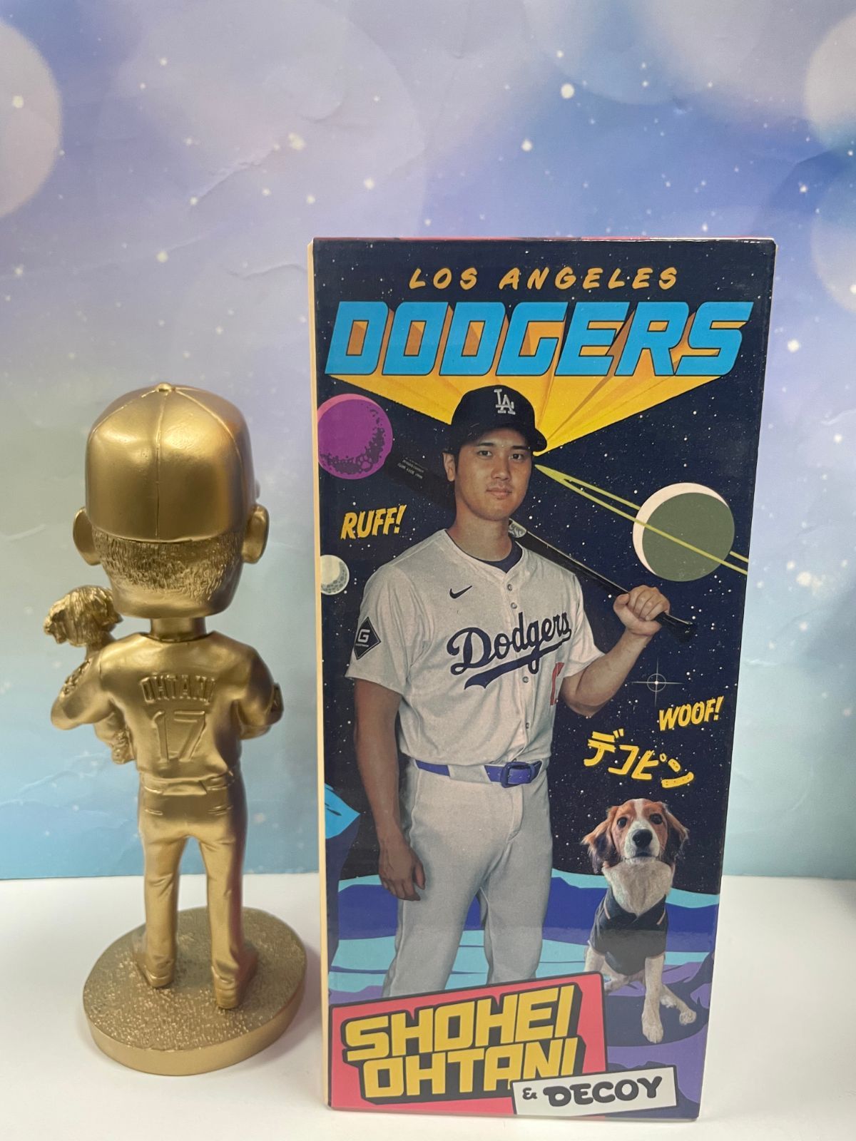 金色 大谷翔平 デコピン バブルヘッド 来場者限定 スタジアム配布