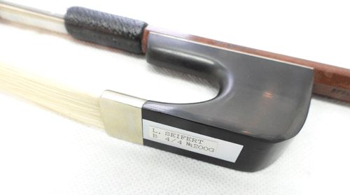 2度着用 SEIFERT ザイフェルト コントラバス弓 NO 200G ジャーマン式 で超