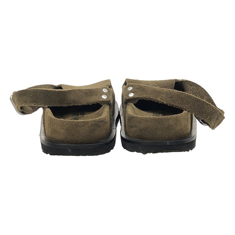 JIL SANDER+ / ジルサンダープラス | × BIRKENSTOCK / ビルケンシュトック Berlin / ベルリン スエード レザー  ストラップ サンダル | 38 | olive | レディース - メルカリ