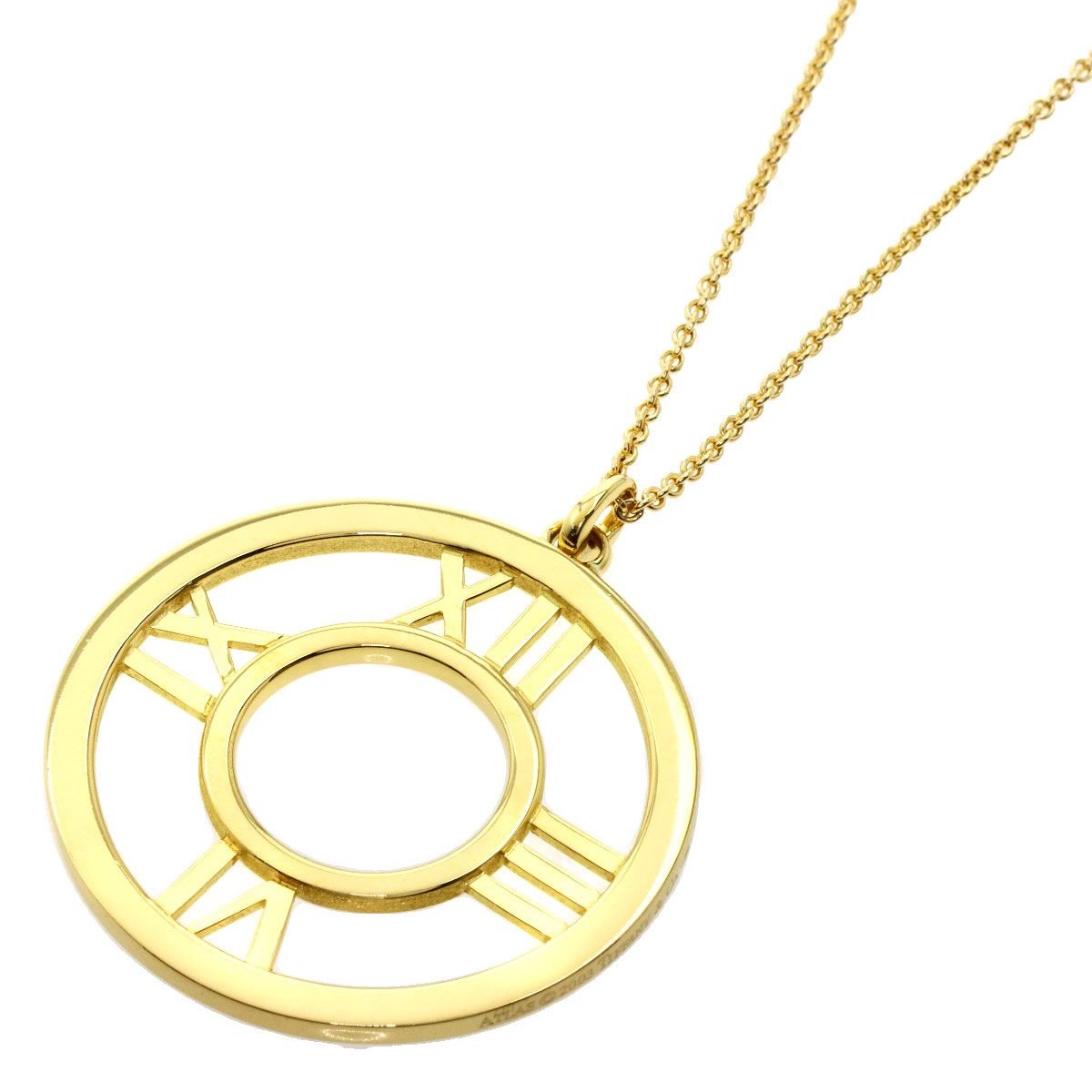 TIFFANY&Co. ティファニー アトラス オープン メダリオン ネックレス