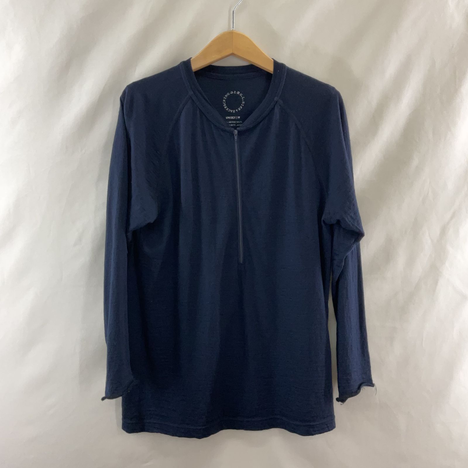 山と道 100%メリノライトロングスリーブジップ 山と道 (ヤマトミチ