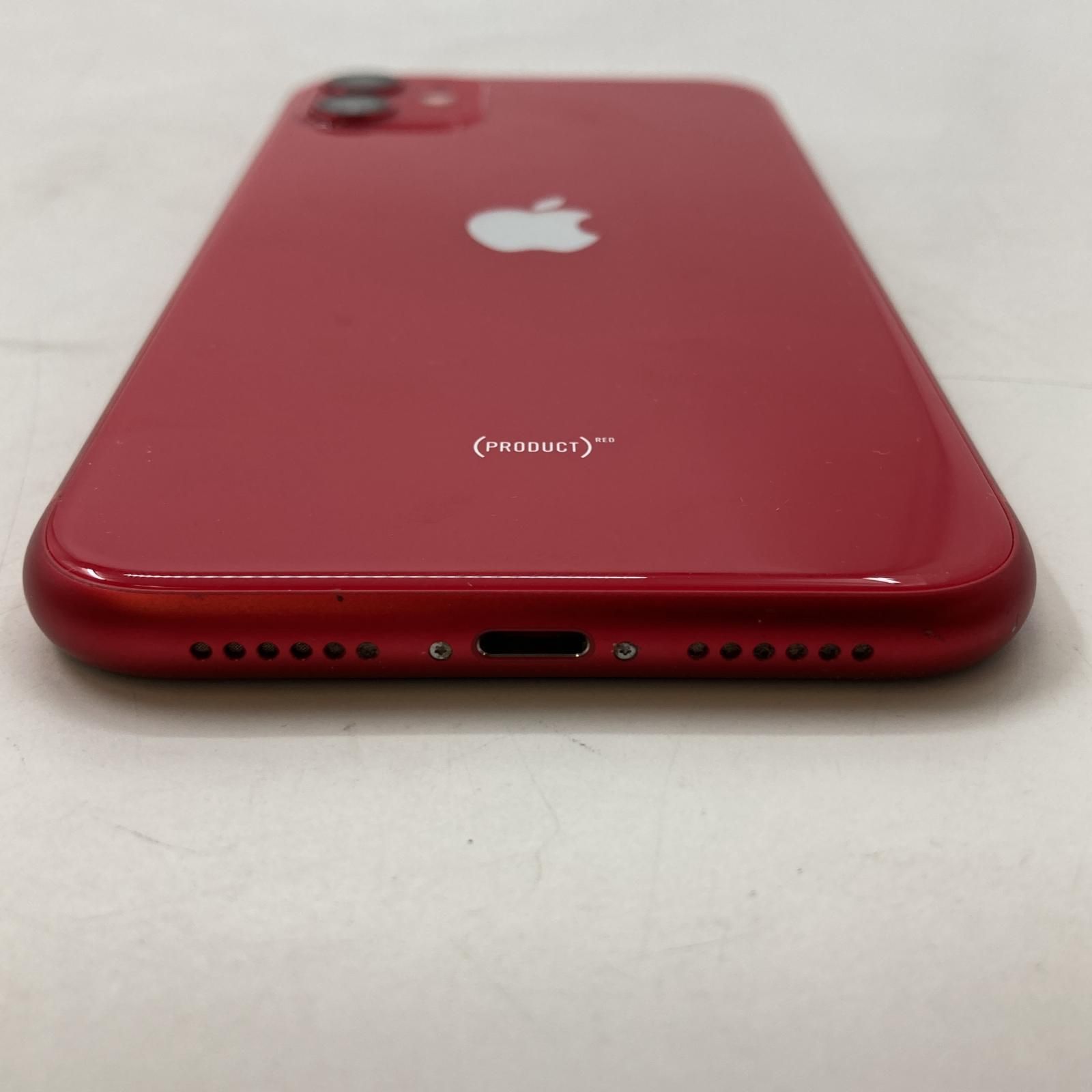 全額返金保証】【最速発送】Apple iPhone 11 64GB (PRODUCT)RED Softbank 動作確認済 白ロム 76% - メルカリ