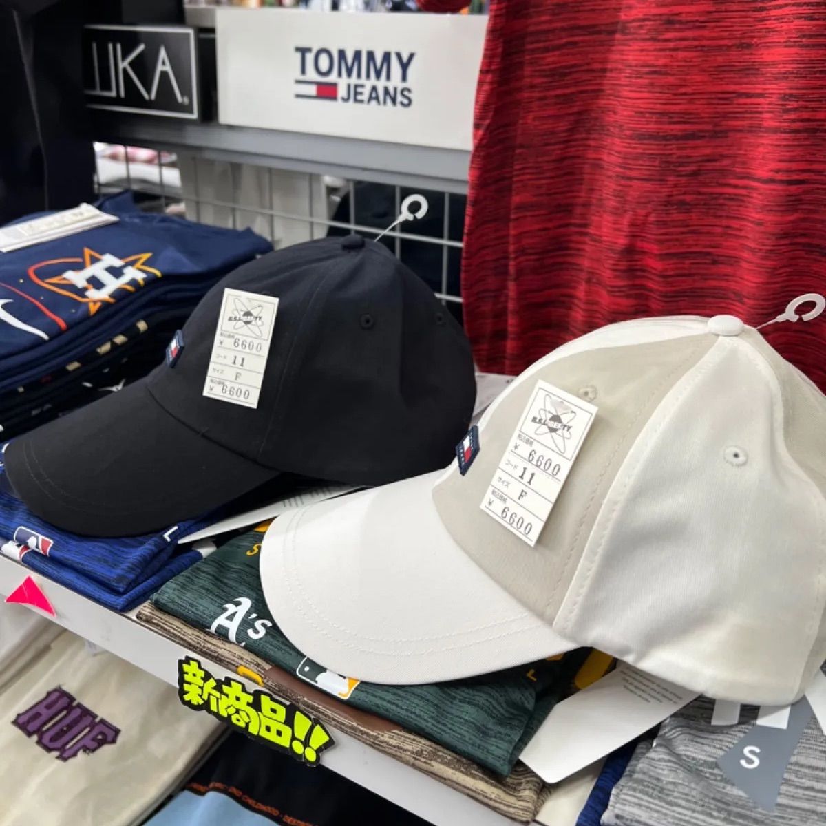 残り1点ずつ‼️TOMMYJEANSトミージーンズ○帽子 キャップ ミニロゴ