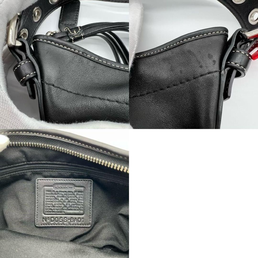 美品】COACH ハンドバッグ ハーフショルダーバッグ ホーボー
