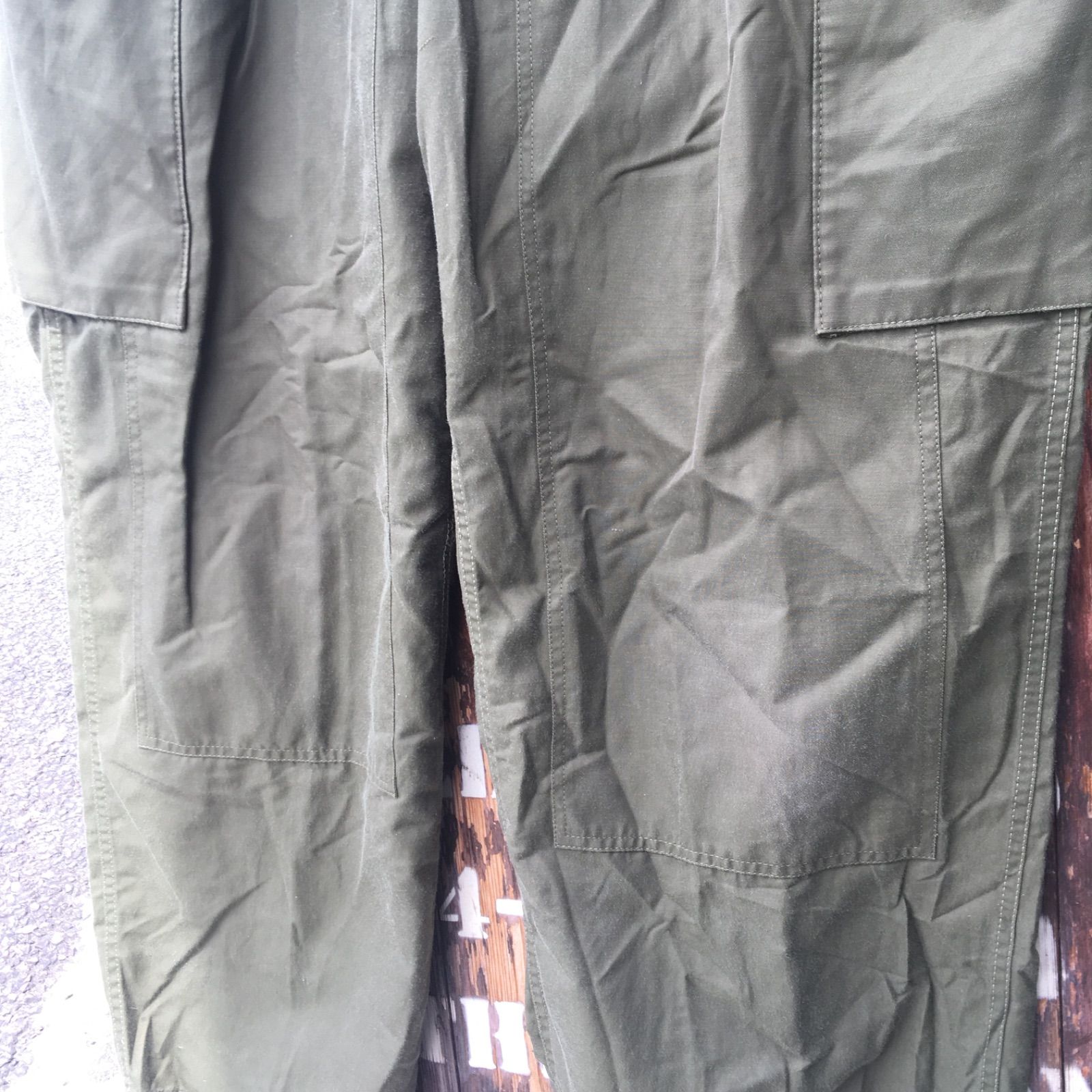 【70’s】カナダ軍 ウィンドプルーフ オーバーパンツ カーゴパンツ DEADSTOCK】Canadian Army ECW Windproof Over Pants カナダ軍