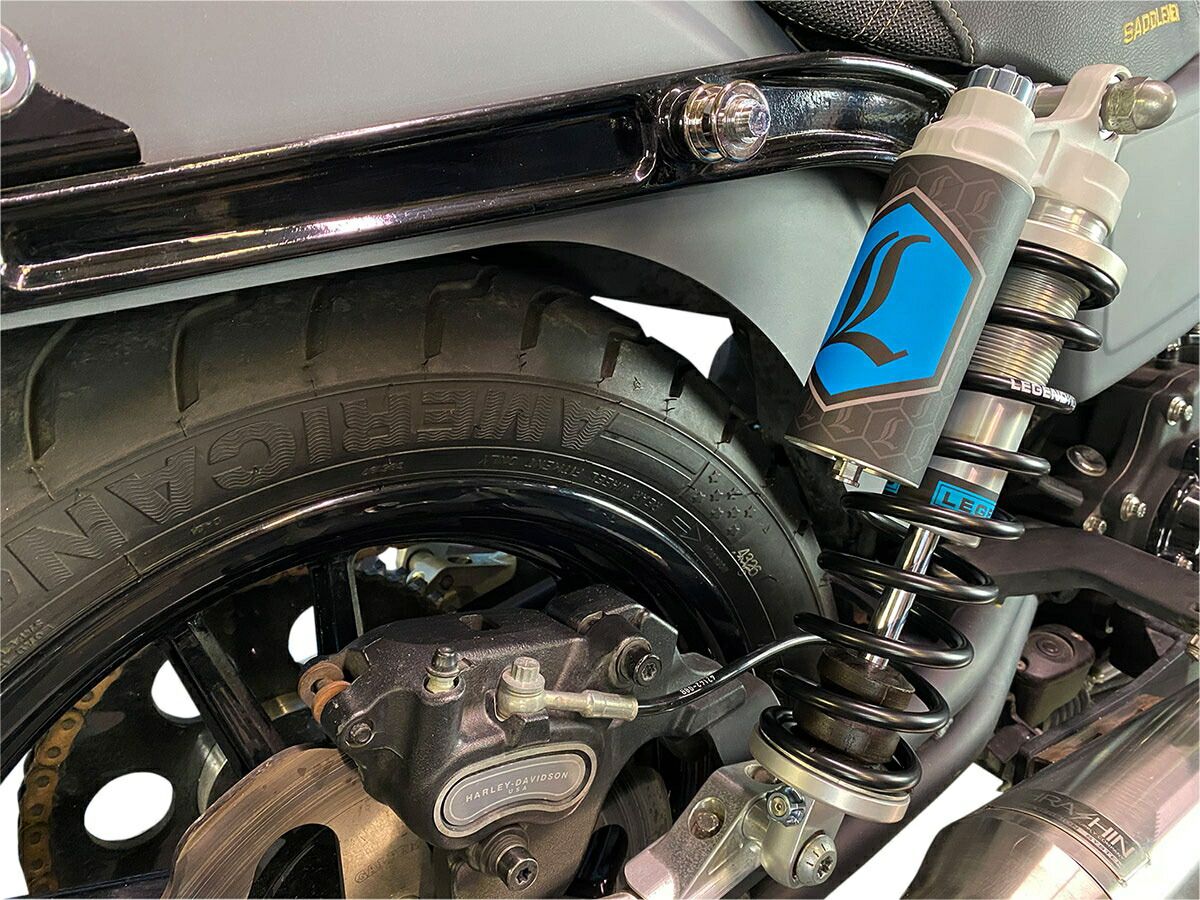 最大35％offセール。 LEGEND REVO-ARC ピギーバック コイルサスペンション クリア STANDARD 13インチ 2004〜22年スポーツスター 絶対お買い得！