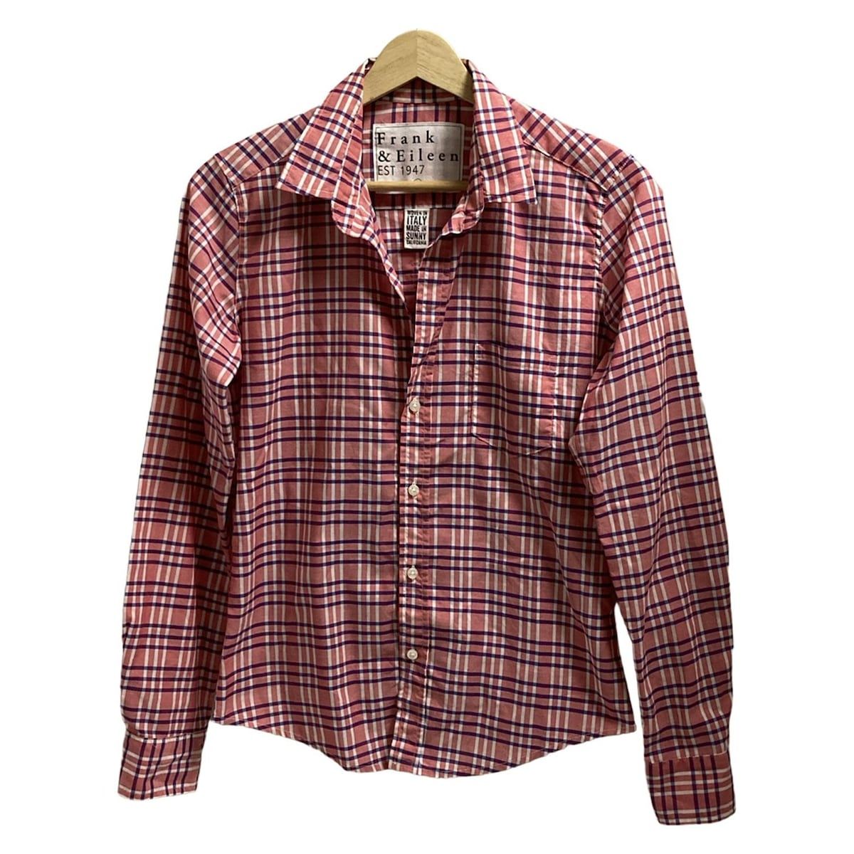 未使用Frank & Eileen 長袖シャツ XXS／Eileen 未使用Frank & Eileen 長袖シャツ XXS／Eileen