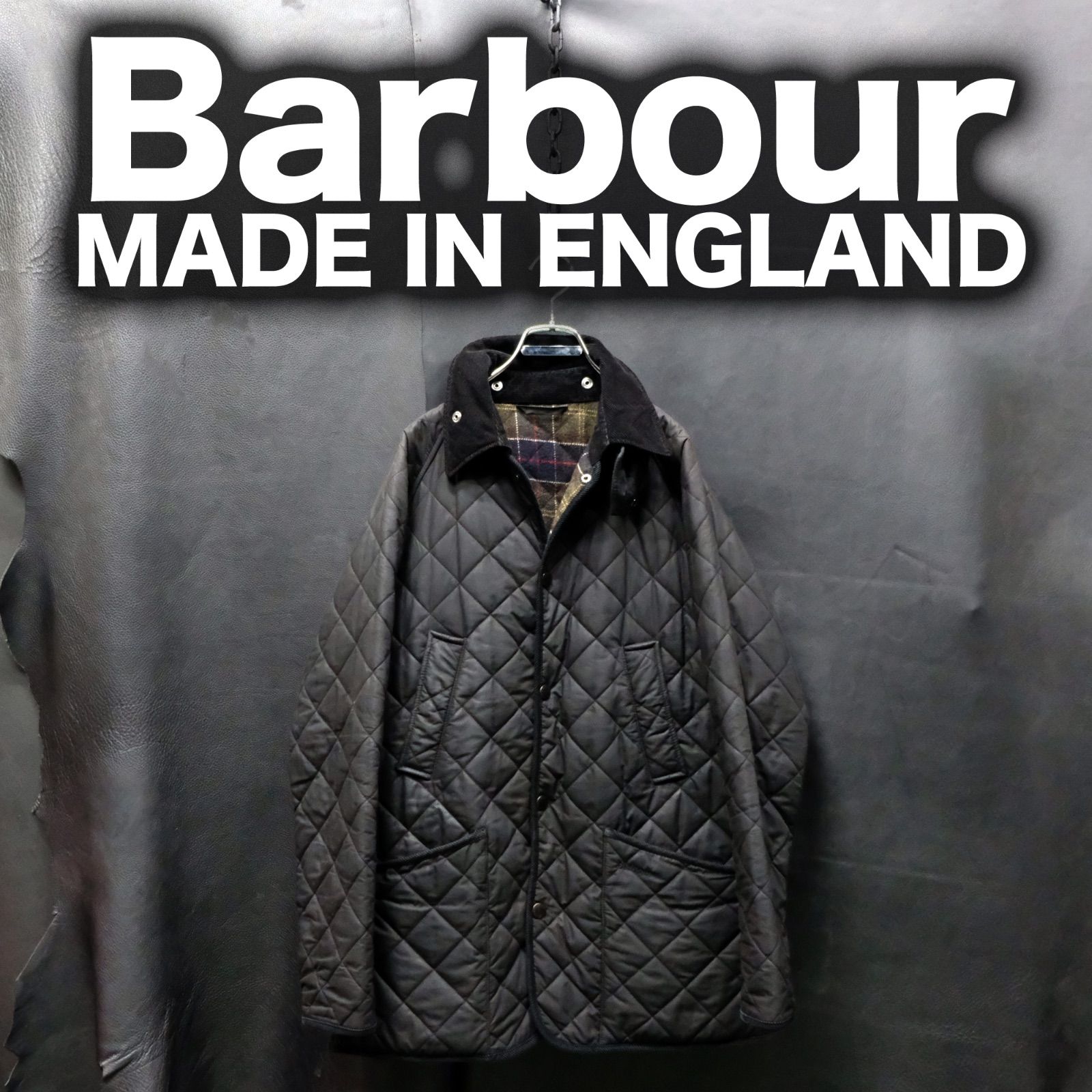 イングランド製 Barbour BEDALE QUILT WAX 40 黒 ビデイル SL オイルド ワックスコットン キルティング 中綿 バブアー  ジャケット スリム 英国製 バーブアー - メルカリ