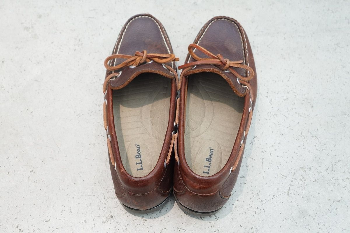 美品 L.L.Bean エルエルビーン Handsewn Moccasins C mp Moc