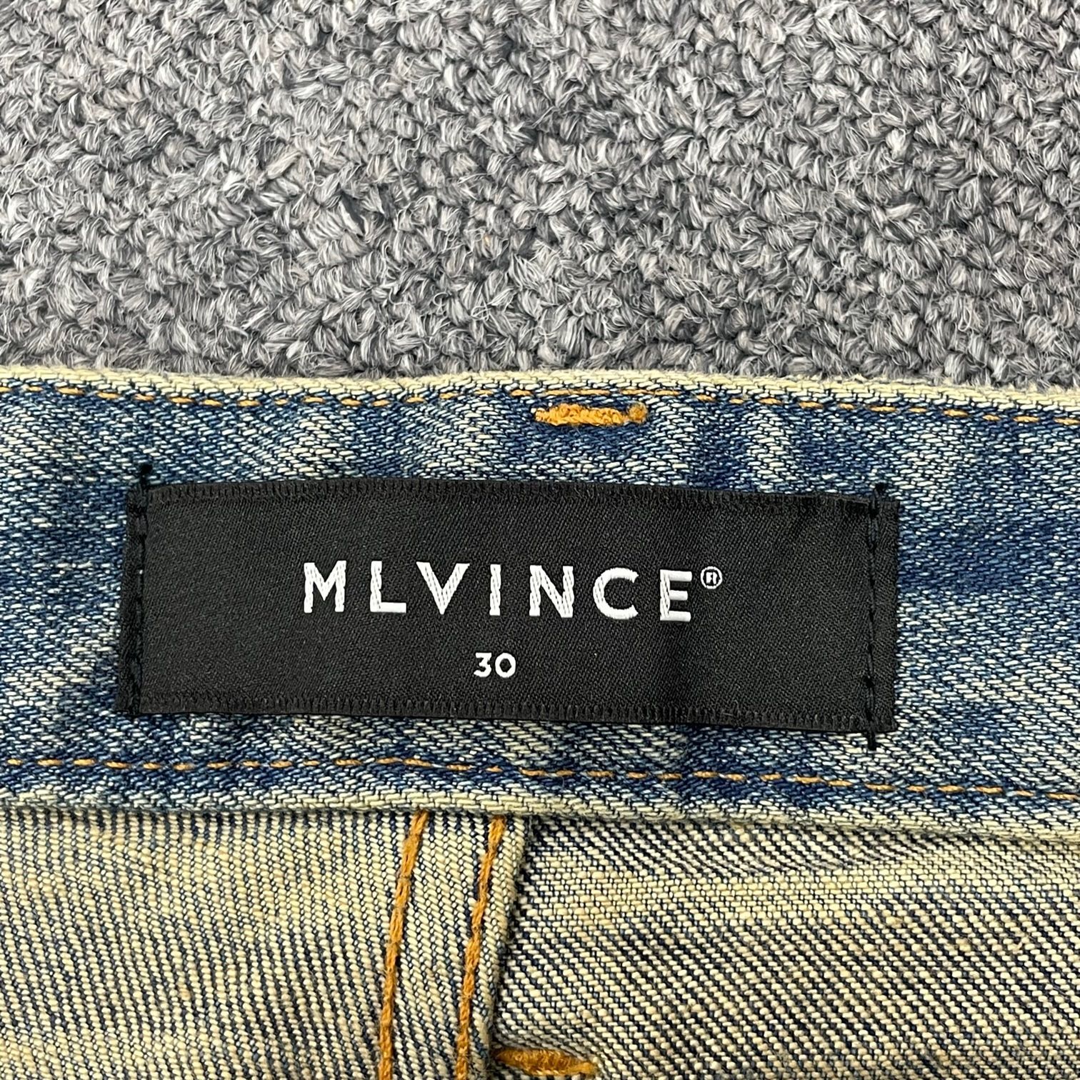 定価44000円 MLVINCE type-1 slim damage jeans タイプ1 スリム 