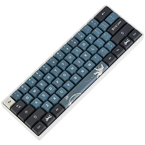 PC周辺機器【色: Blue moon】XDAプロファイルPBTキーキャップ60％、83キー