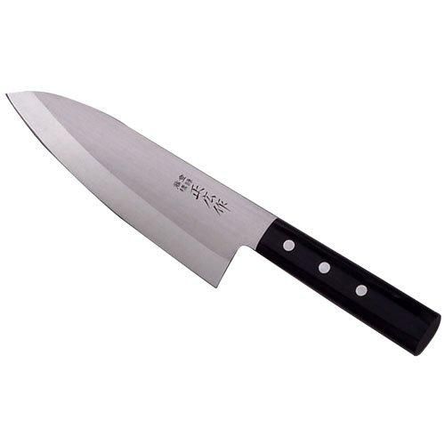 3営業日で発送 マサヒロ 正広作 ｽﾃﾝ出刃 180mm 左用 10657 10657
