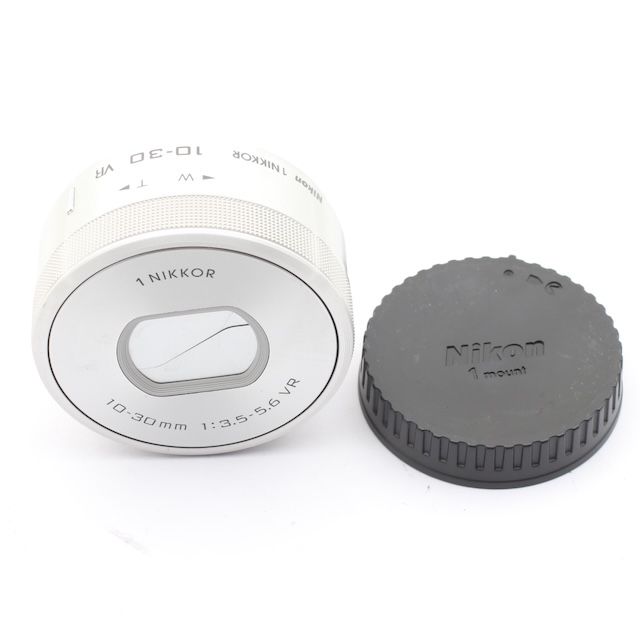 並品 Nikon 標準ズームレンズ1 NIKKOR VR 10-30mm f|3.5-5.6 PD-ZOOM シルバー